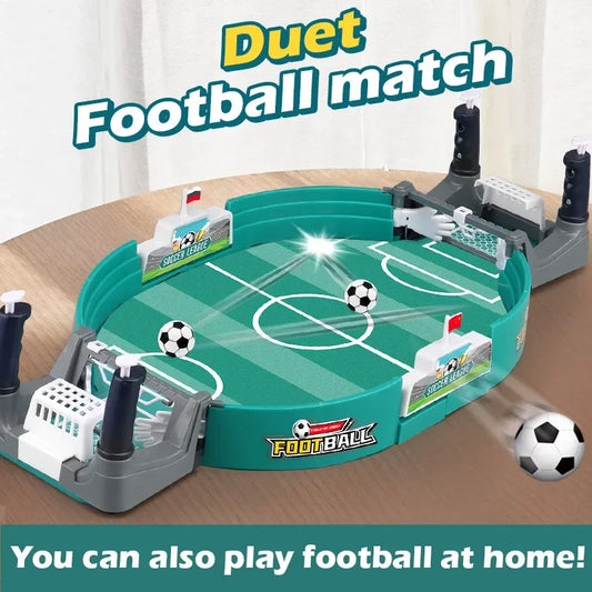 Interactive Mini Football Game – 2 Player Table Soccer Match Toy for Kids & Families