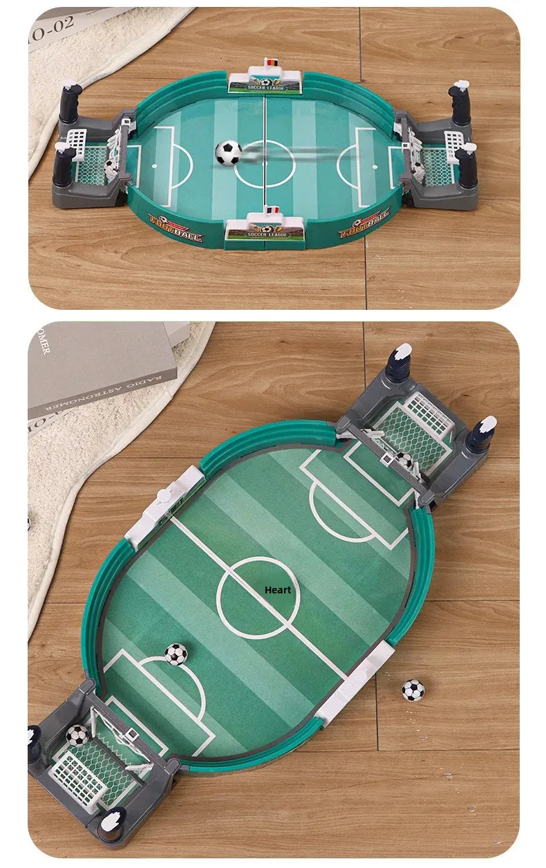 Interactive Mini Football Game – 2 Player Table Soccer Match Toy for Kids & Families