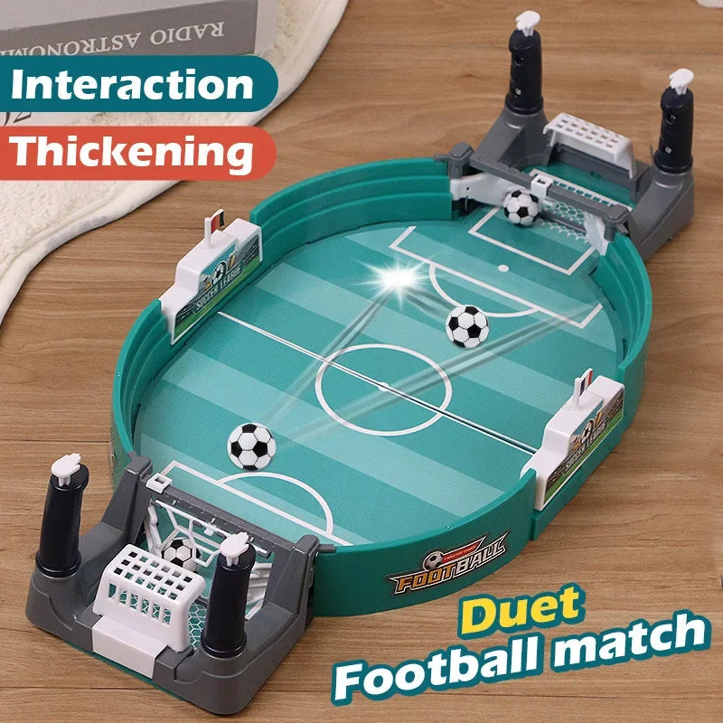 Interactive Mini Football Game – 2 Player Table Soccer Match Toy for Kids & Families